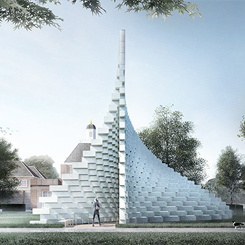 BIG'in Serpentine Pavyonu Açılan Bir Duvar Olacak