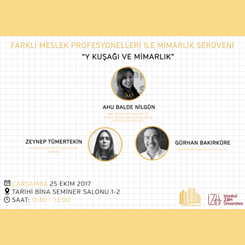 İZÜ'de Y Kuşağı ve Mimarlık Paneli