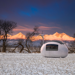 Yumurta Formlu Mikro- Ev; Ecocapsule