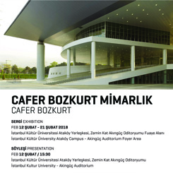 İKÜ Mimarlık Fakültesi Cafer Bozkurt'u Ağırlıyor 