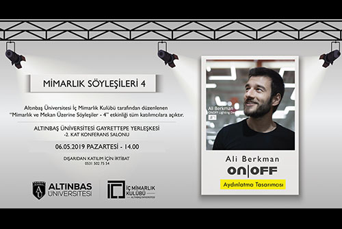 Altınbaş Üniversitesi “Mimarlık Söyleşileri-4”