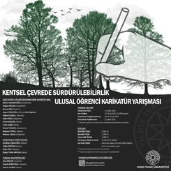 Kentsel Çevrede Sürdürülebilirlik Ulusal Öğrenci Karikatür Yarışması