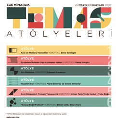 Ege Mimarlık 'TEMAS' Atölyeleri Başlıyor