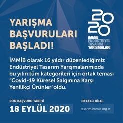 İMMİB Endüstriyel Tasarım Yarışmaları 2020