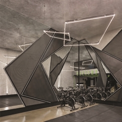 Beril Khalaf Interiors’tan Yaratıcı Bir Spor Mekanı: 7.15 GYM