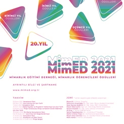 MimED 2021 Mimarlık Öğrencileri Proje Ödülleri Sonuçlandı