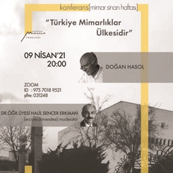 Türkiye Mimarlıklar Ülkesidir