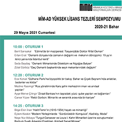MİM-AD Yüksek Lisans Tezleri Sempozyumu