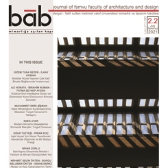 bab Journal of FSMVU Faculty of Architecture and Design: Makale Çağrısı