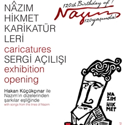 Nazım Hikmet Karikatürleri Sergisi