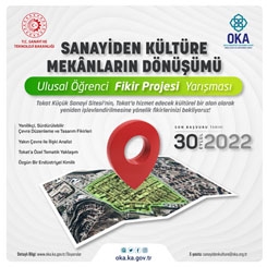 Sanayiden Kültüre Mekânların Dönüşümü Ulusal Öğrenci Fikir Projesi Yarışması Sonuçlandı