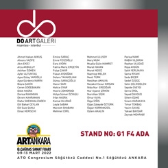 DO ART Gallery 8. ArtAnkara Fuarı’na Katılıyor
