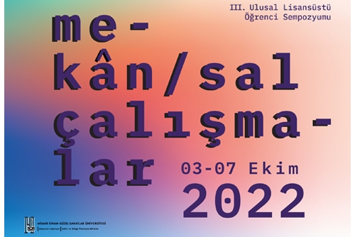 III. Ulusal Lisansüstü Mekansal Çalışmalar...