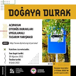 Doğaya Durak - Acıpayam Otobüs Durakları Uygulamalı Tasarım Yarışması