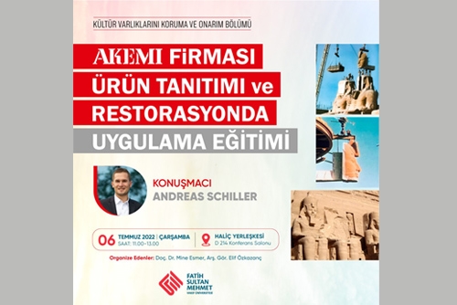 Restorasyon Uygulama Eğitimi: Akemi Marka ve Ürün...