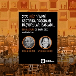 AURA İstanbul 2022 Güz Dönemi Sertifika Programı Başvuruları Başladı