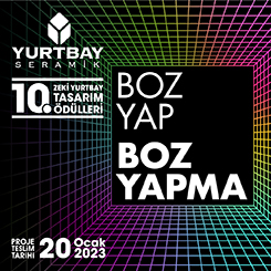 10’uncu Zeki Yurtbay Tasarım Ödülleri Heyecanı Başlıyor!