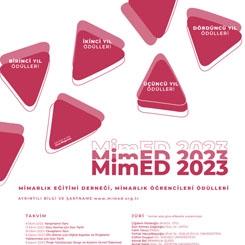 MimED2023 Mimarlık Öğrencileri Proje Ödülleri Açıklandı