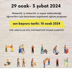 Gelenekten Geleceğe: Toprak Yapım Teknikleri Uygulamalı Eğitimleri