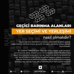 Geçici Barınma Alanları Rehberi