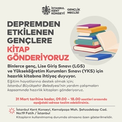 İstanbul Kent Konseyi Depremden Etkilenen Gençlere Destek Oluyor