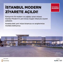 İstanbul Modern Ziyarete Açıldı