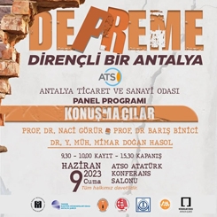 Depreme Dirençli Bir Antalya