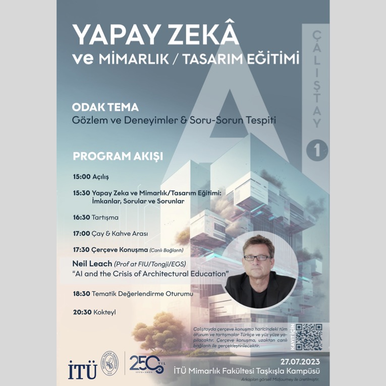 Yapay Zeka ve Mimarlık / Tasarım Eğitimi Çalıştayı - 1