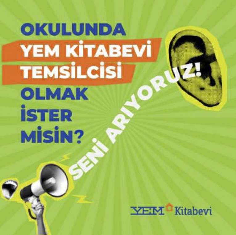 YEM Kitabevi Öğrenci Temsilcileri'ni Arıyor!