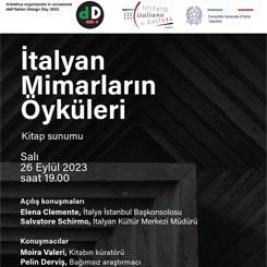 “İtalyan Mimarların Öyküleri” Kitap Tanıtımı