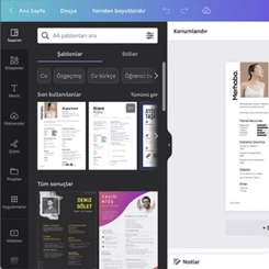 Canva ile Ücretsiz Olarak Etkileyici Bir CV Hazırlayın