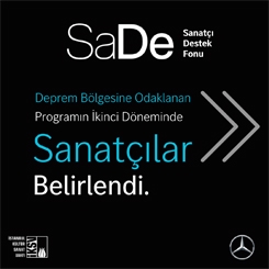 SaDe Programı’nın İkinci Dönem Sanatçıları Belirlendi