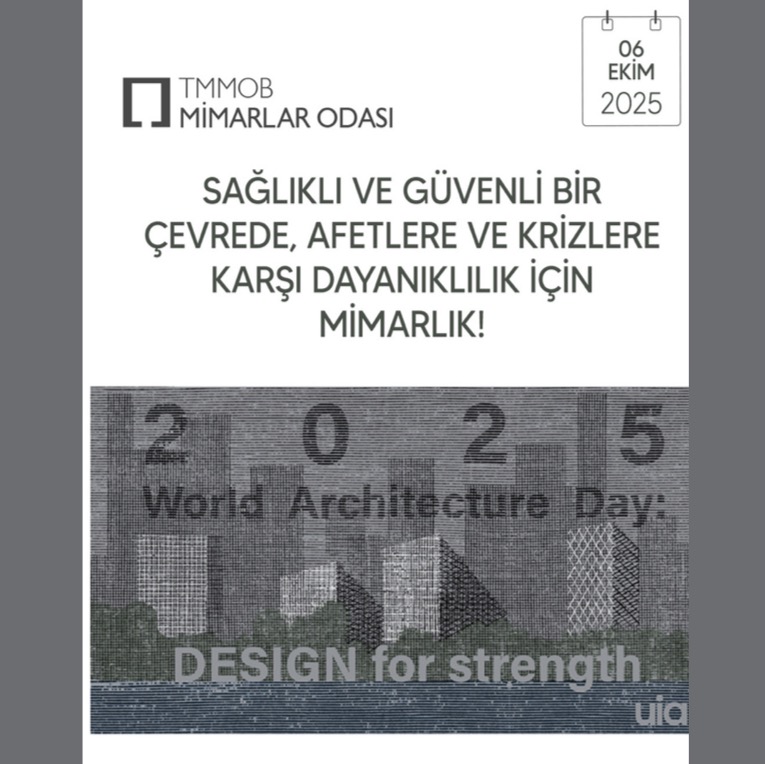 Mimarlar Odası Dünya Mimarlık Günü Basın Bildirisi