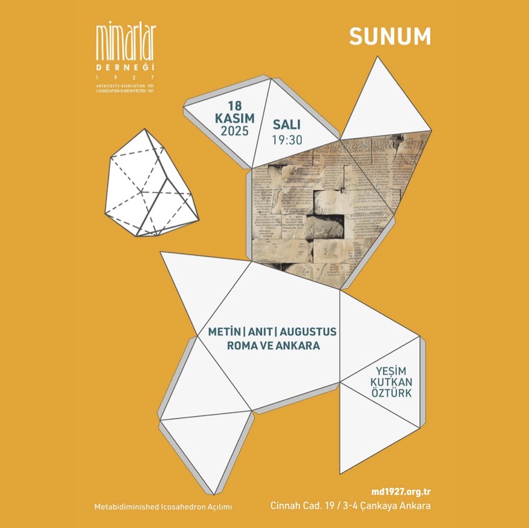 Metin I Anıt I Augustus I Roma ve Ankara