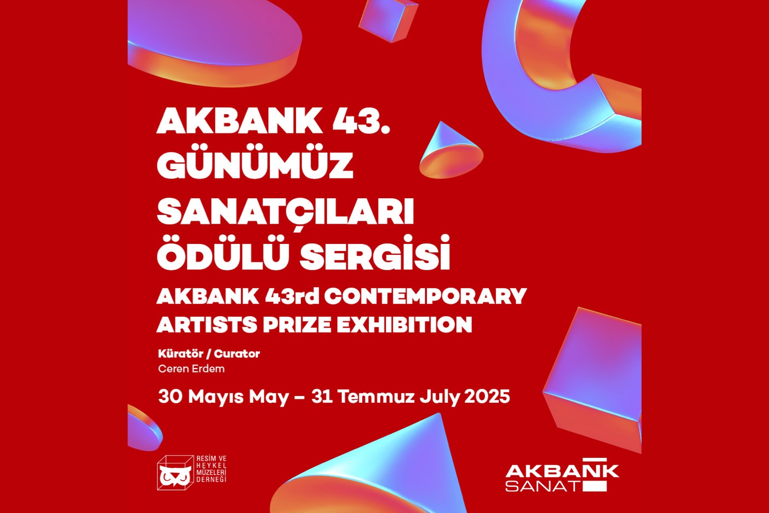 Akbank 43. Günümüz Sanatçıları Ödülü Sergisi 