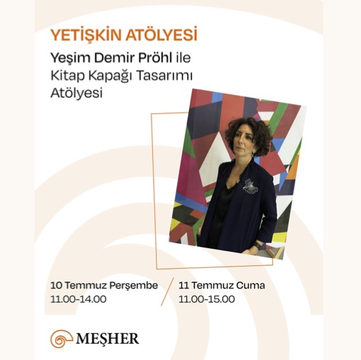 Meşher’den Kitap Kapağı Tasarımı Atölyesi