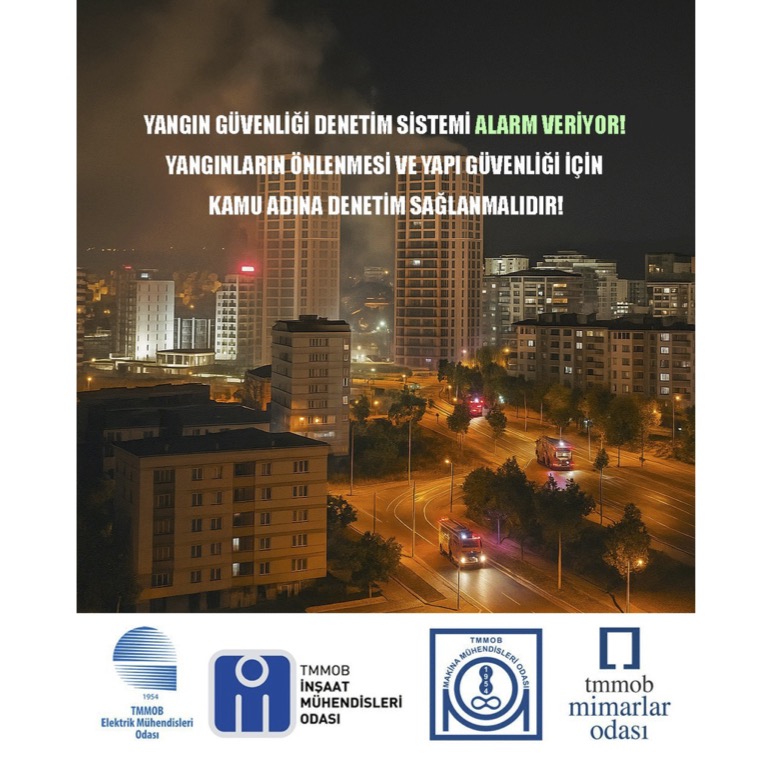 Yangın Güvenliği Denetim Sistemi Alarm Veriyor!
