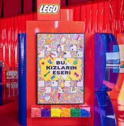 “Bu, Kızların Eseri”: LEGO® Türkiye Contemporary Istanbul’da Kızların Yaratıcı Gücünü Sergiliyor