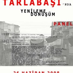 “Tarlabaşı’nda Yenileme, Dönüşüm”