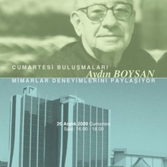 Aydın Boysan 'Cumartesi Buluşmaları'nda