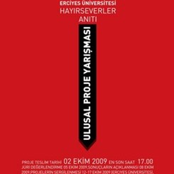 Erciyes Üniversitesi Hayırseverler Anıtı Ulusal Proje Yarışması