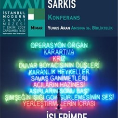 Sarkis, 'Yunus Aran Konferansları'nın 36. Konuğu Olacak