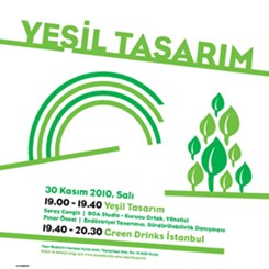 EKODÜNYA YAKLAŞIRKEN - Green Drinks Buluşmalarında 'Yeşil Tasarım ve Moda' Tartışılacak
