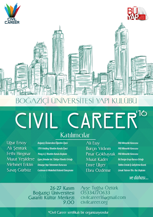 Civil Career 2016, Boğaziçi Üniversitesi Yapı Kulübü