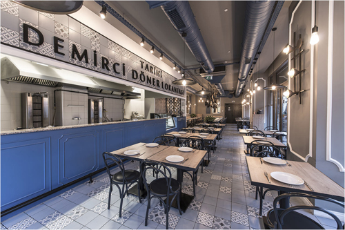 Tarihi Demirci Döner Lokantası'na Yeni Tasarım |... Tarihi Demirci Döner Lokantası'na Yeni Tasarım |...