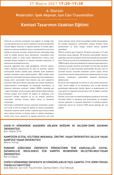29. Kentsel Tasarım ve Uygulamalar Sempozyumu |... 29. Kentsel Tasarım ve Uygulamalar Sempozyumu |...