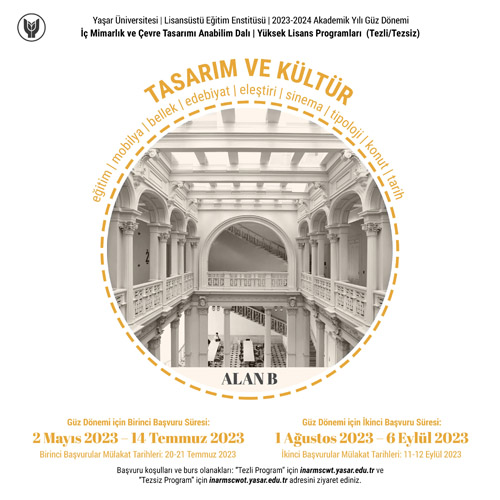 Yaşar Üniversitesi İç Mimarlık ve Çevre Tasarımı...