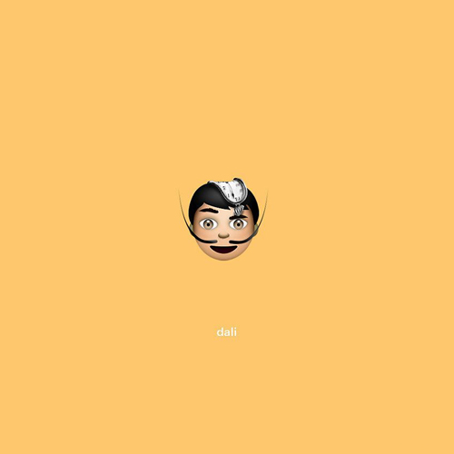 emoji dali
