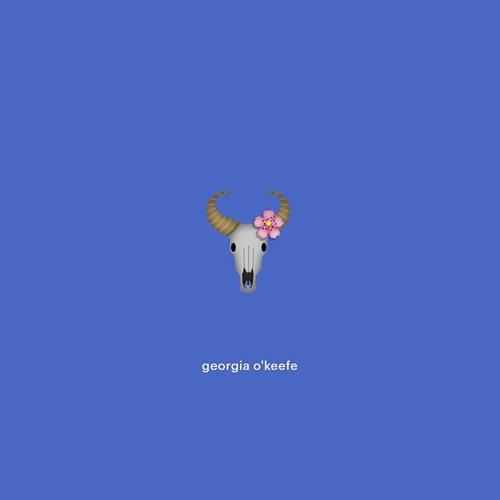 emoji georgia o'keefe