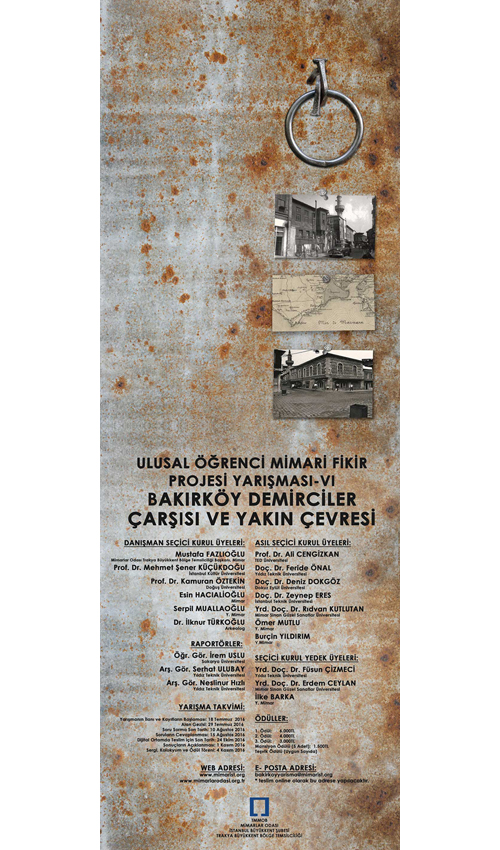 Bakırköy Demirciler Çarşısı ve Yakın Çevresi Ulusal Öğrenci Mimari Fikir Projesi Yarışması